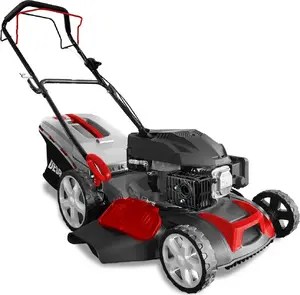 Бензиновая газонокосилка Dedra DED8724-46C, двигатель 3.6 кВт, ширина скашивания 46 см, с приводом