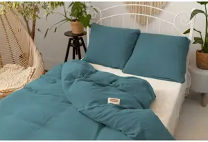 Bed linen set Multitex muslin cotton 140x200 cm duvet cover + 70x90 cm pillowcase (Czech/Slovakia design)