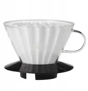 Kalita Wave 185 glass dripper — Kalita Szklany dripper Wave 185