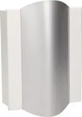 Electromechanical Two-Tone Doorbell ORNO TON COLOR 230V, white-silver
