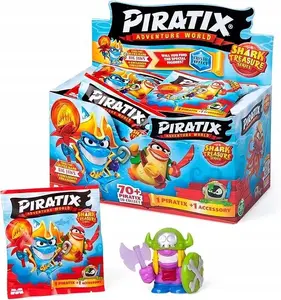 Orbico Piratix Shark Treasure Display figūriņu komplekts 8x24