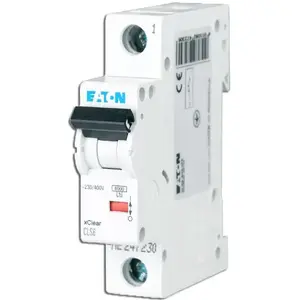 Automātiskais slēdzis EATON CLS6-C25/1 (270354) — vienpolu pārslodzes aizsardzība 25 A
