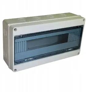 Surface-Mounted Hermetic Distribution Box Elpromet HT-18, 18-Module