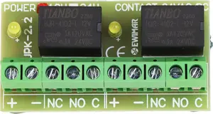 Relay module Wago UPK-2.2, model UPK-2.2, relay interface module for control systems