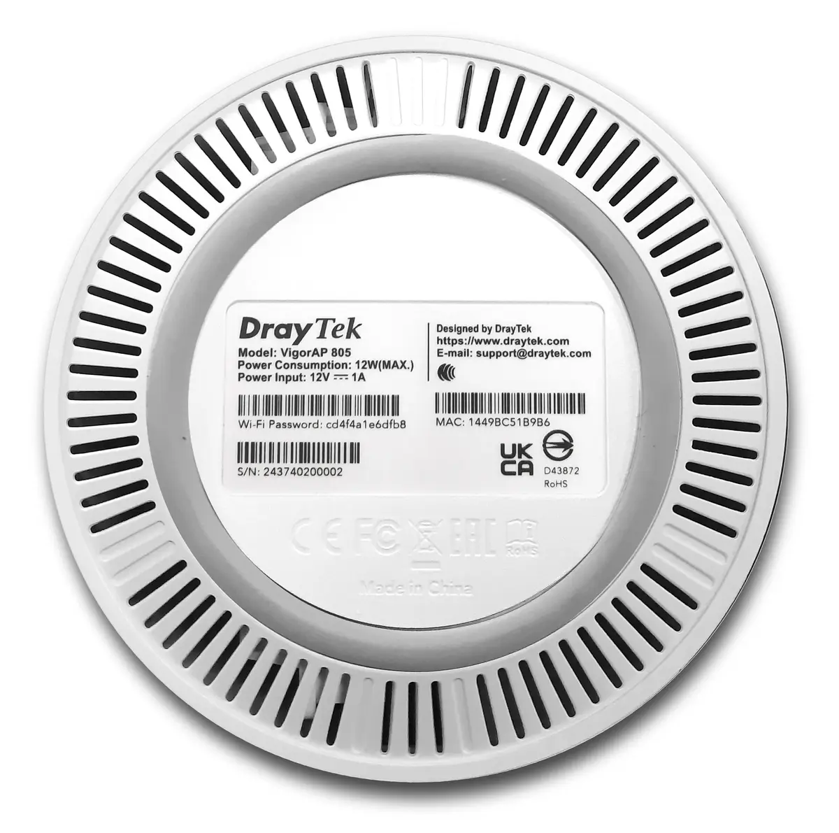 DrayTek VigorAP 805 VIGORAP 805 Photo 3