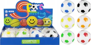 Mega Creative reflective ball 7 cm, assorted mix of 6 colors, display pack