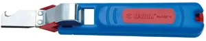Unior izolācijas noņemšanas instruments ar āķa asmeni, modelis 610930 (kabeļiem Ø 4–28 mm)