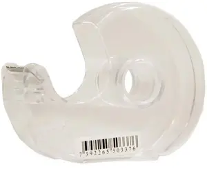 Lentes dozators Tesa plastmasas caurspīdīgs priekš 19 mm x 33 m lentes (modelis 395500)