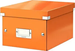 Storage box LEITZ Click & Store A5 220×160×282 mm, purple