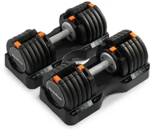 Adjustable Dumbbells NORDICTRACK 2 x 25 kg set — adjustable weight pair 25 kg each