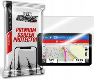 Tempered hybrid screen protector GrizzGlass for Garmin dezlCam LGV710