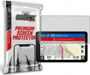 Screen protector GrizzGlass PaperScreen for Garmin dezlCam LGV710 — matte finish
