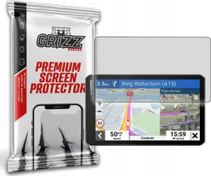 Screen protector GrizzGlass PaperScreen for Garmin dezl LGV710 — matte, anti-glare, model GRZ4134