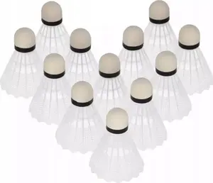 Spalvu bumbiņas badmintonam mega creative LOTKI DO BADMIN 12 gab. 7×37 mm (TY3120)