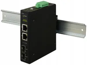 Industrial Gigabit Ethernet Switch PULSAR ISFG42 with 2x PoE