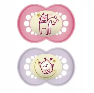 Mierinātājs MAM BABY MAM-6+ Original Night Planet Love meitenei, 6+ mēneši