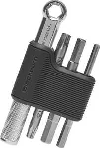 Ручной инструмент Blackburn Mini Switch Tool — 4 функции, графитовый