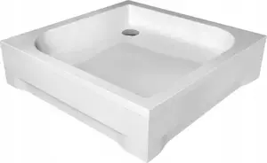 Shower tray enclosure Polimat TENOR 90x90x12 cm — height 20 cm