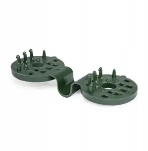 BRADAS BCK4-GR10B bungee cord clips for shade nets, green, pack of 10