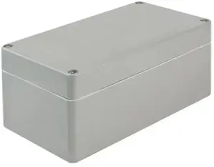 Dymo Bopla EUROMAS P 331 universāla kārba 220 x 120 x 90 mm poliesteris, sudrabpelēks (RAL 7001)