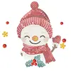 Diamond Dotz ChristmasTrio Snowman DBX.057 Photo 2