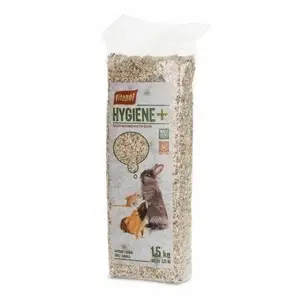 Natural Cotton Bedding for Rodents and Rabbits bamar - nicol, 1.5 kg, loose fibrous substrate