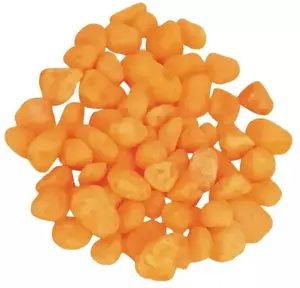 Dekoratīvais akvārija grants ESSELTE Aqua Natura oranžs dabīgs akmentiņš 6–8 mm 2 kg