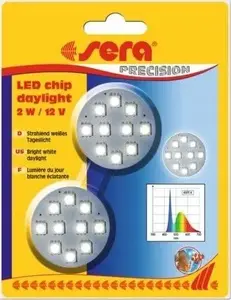 sera LED čips daylight 2 W 12 V modulis, 2 gab. iepakojumā