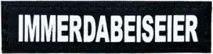Patch with hook-and-loop for harness Trixie Julius-K9 XS, accessory patch