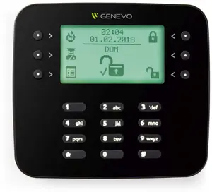 Wireless LCD Keypad EVOKPD SL BK — No name (model EVOKPD SL BK)
