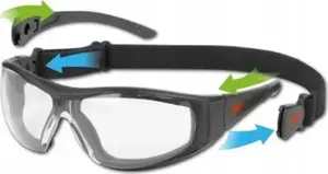 Aizsargbrilles komplekts JSP Stealth™ Hybrid — brilles un aizsarggogles