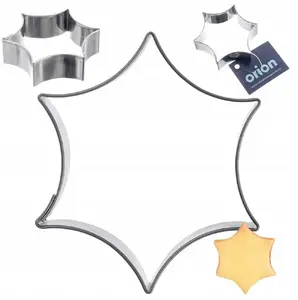 Cookie cutter stainless steel star 5.5 cm Lumarko