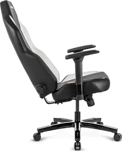 Gaming chair Quersus VAOS.3.2 Pearl White — ergonomic PC/console seat, adjustable height and recline