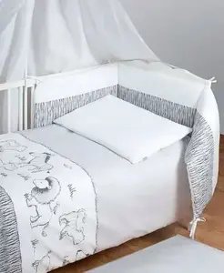 3-piece Bedding Set Multitex BIANCO Safari — duvet cover, fitted sheet, pillowcase