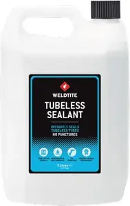 WELDTITE Tubeless Tyre Sealant 5 L – liquid tyre sealant for tubeless bicycle and car tyres