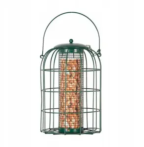 Bird feeder, Skrzynkazdrewna metal hanging feeder 17.5×27 cm