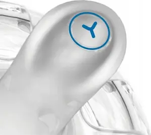 Feeding teats Nuvita set of 2 Y-flow nipples with valve, for 6 months+
