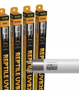 Fluorescent Tube T5 Reptile UVB200 by Exo Terra, 24 W, 55 cm for Terrarium
