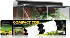 Lighting Fixture Exo Terra Compact Top L 90×9×20 cm for Terrariums