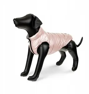 Dog jacket Barry King reversible silver-pink size XS (30)