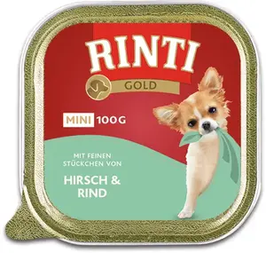 RINTI Gold mini Говядина, Олень Взрослый 100 g