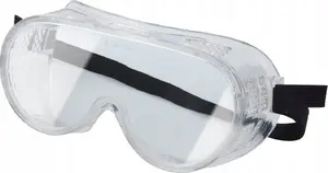 Protective goggles Wolfcraft WF4937000 — full-coverage safety glasses, CE standard