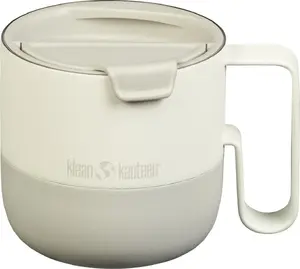 Ceļojuma krūze klean kanteen Kanteen Rise Mug ar atveramu vāciņu 414 ml (14 oz) — Tofu
