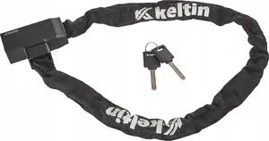 Велосипедный цепной замок Keltin 8 мм x 1200 мм, на ключ
