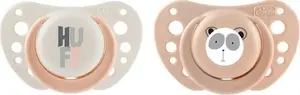 Соска CHICCO SMOCZEK PF AIR силиконовая 2–6 мес., 2 шт., розовая