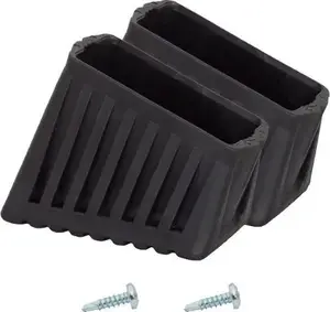 Krause Replacement Ladder Feet 50 x 20 mm for Secury, Sepuro, Securo, and Treppo Series, 2 Pieces