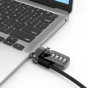 Compulocks Ledge kabeļu slēdzene Melns