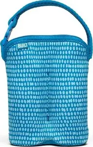 Termoapvalks pudelei Built Bottle Buddy divkārša izolācija dribble Dots Blue