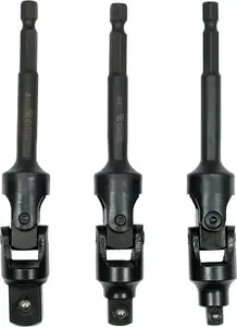 Набор адаптеров для головок с шарниром YATO YT-04641 — 1/4", 3/8", 1/2"