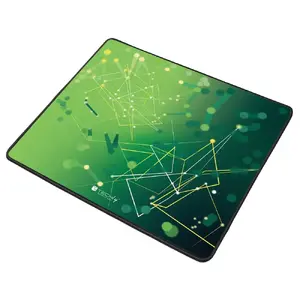 Techly ICA-MP GLASS1 коврик для мыши Игровая поверхность Зеленый
